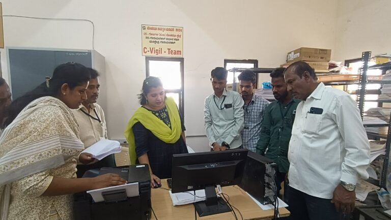ಗುರುಮಠಕಲ್ ಮತಕ್ಷೇತ್ರಕ್ಕೆ ಚುನಾವಣಾಧಿಕಾರಿ ಬಿ.ಫೌಜಿಯಾ ತರನ್ನುಮ್ ಭೇಟಿ