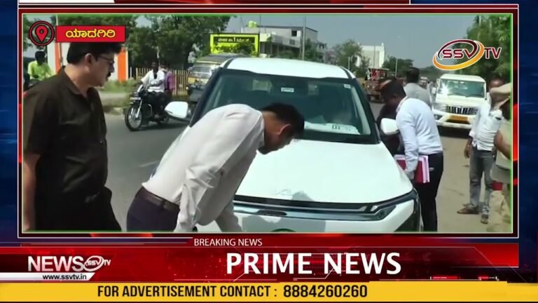 ಸಾರಿಗೆ ನಿಯಮ ಉಲ್ಲಂಘನೆ ಮಾಡಿ ನಾಮಫಲಕ ಹಾಕಿಕೊಂಡು ಓಡಾಡುತ್ತಿದ್ದ ವಾಹನಗಳಿಗೆ ಆರ್ ಟಿಓ ಅಧಿಕಾರಿಗಳು  ದಾಳಿ