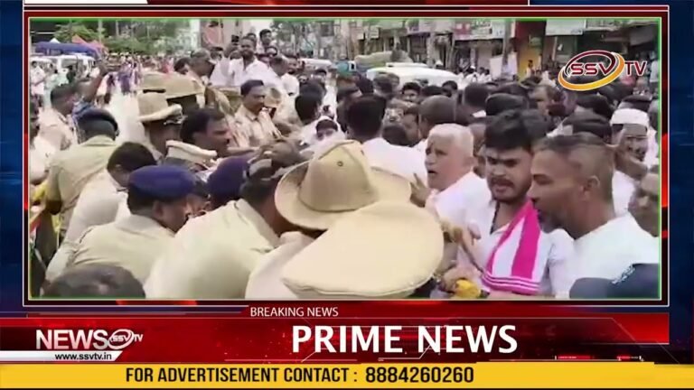 ಹಾಸನಾಂಬೆ ದೇವಾಲಯದಲ್ಲಿ ಕುಮಾರಸ್ವಾಮಿಗೆ ಅವಮಾನ: ಜೆಡಿಎಸ್ ಪ್ರತಿಭಟನೆ