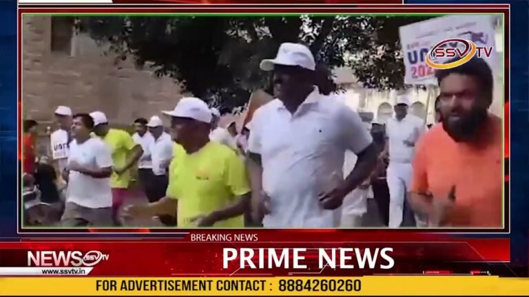 ನಾಗಠಾಣ: ಪೊಲೀಸ ಅಧಿಕಾರಿಗಳಿಂದ ವಲ್ಲಭಾಯಿ ಜಯಂತಿ ಐಕ್ಯತಾ ಓಟ