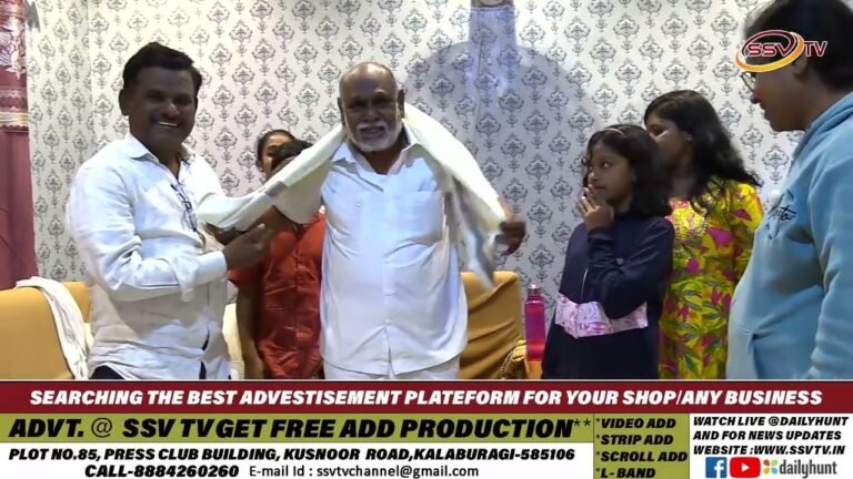 ಶ್ರೀ ಶಂಕರ್ ಕೋಡ್ಲಾ ರವರ ೮೦ ನೇ ಜನ್ಮದಿನದ ನಿಮಿತ್ಯವಾಗಿ ಎಸ್ ಎಸ್ ವಿ ಟಿ ವಿ ಸಿಬ್ಬಂಧಿಗಳು  ಹುಟ್ಟುಹಬ್ಬ ಮಾಡಿದ್ರು